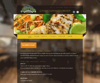 Altitudechophouse.com(The Finest Laramie Wyoming Restaurant) Screenshot