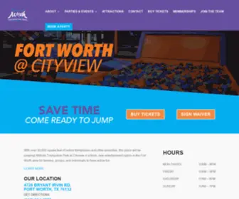 Altitudecityview.com(Altitude Trampoline Park at Cityview) Screenshot