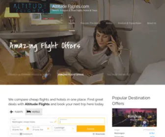 Altitudeflights.com(Altitude Flights) Screenshot