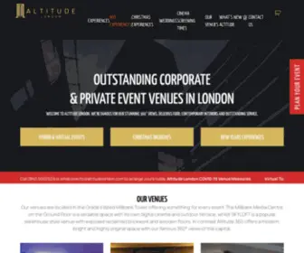 Altitudelondon.com(Altitude London) Screenshot