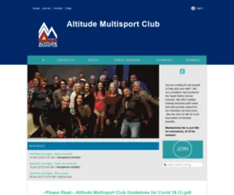 Altitudemultisport.com(Altitude Multisport Club) Screenshot