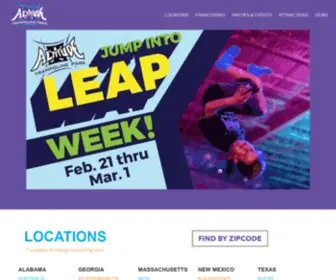 Altitudetrampolinepark.com(Altitude Trampoline Park) Screenshot