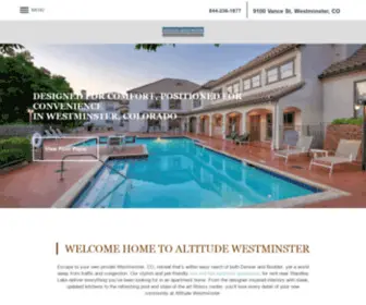 Altitudewestminsterapts.com(Westminster, CO Apartments for Rent) Screenshot