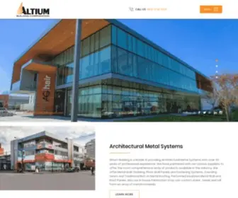 Altiumbuildingcorp.com(Altium Building Corp) Screenshot