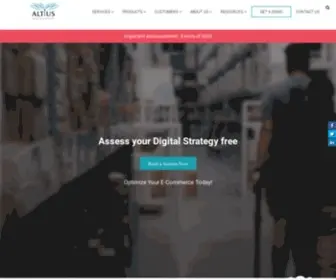 Altiussolution.com(Altius Technology Solution) Screenshot