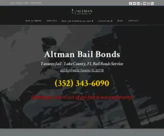 Altmanbail.com(Altman Bail Bonds) Screenshot