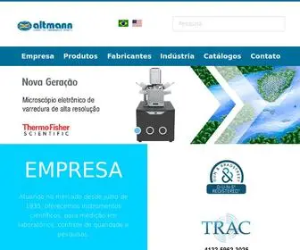 Altmann.com.br(Altmann) Screenshot
