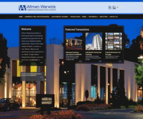 Altmanwarwick.com(Altman Warwick) Screenshot