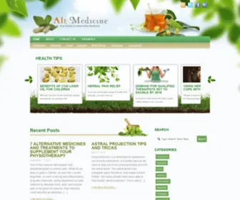 Altmedicine.org(Alternative Medicine) Screenshot