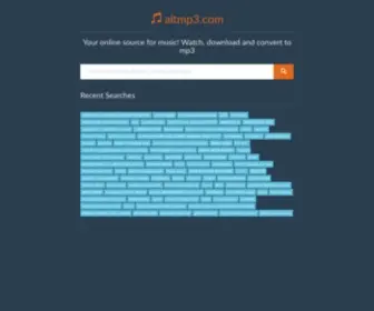 ALTMP3.com(Your online source for music) Screenshot