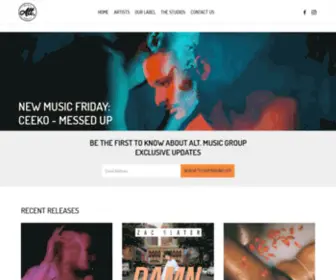 AltmusicGroup.com.au(Alt) Screenshot