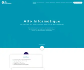 Alto-Informatique.com(Logiciels des IOBSP) Screenshot