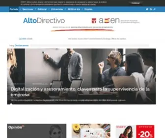 Altodirectivo.com(Alto Directivo) Screenshot