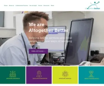 Altogetherbetter.org.uk(Altogether Better) Screenshot