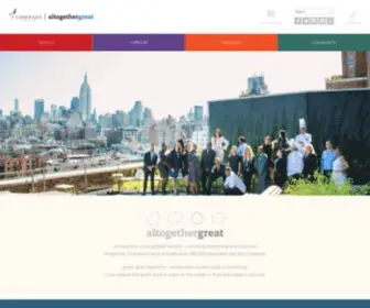 Altogethergreat.com(Compass Group) Screenshot