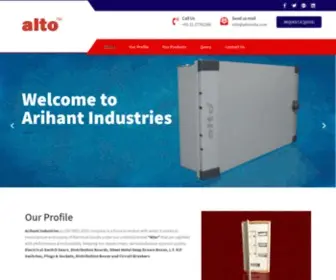 Altoindia.com(Arihant Industries) Screenshot