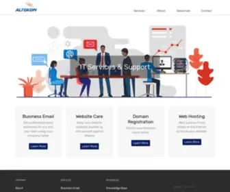 Altokom.com(Helping Businesses Leverage Information Technology) Screenshot