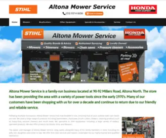 Altonamowerservice.com.au(Altona Mower Service) Screenshot