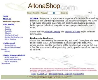 Altonashop.com(Altonashop Home) Screenshot