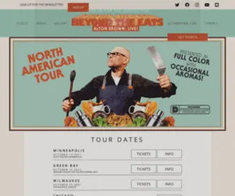 Altonbrownlive.com(Alton Brown) Screenshot