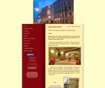 Altonhotel.cz(Alton Hotel Praha) Screenshot