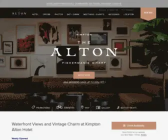 Altonhotelsf.com(Hotels in Fisherman's Wharf) Screenshot