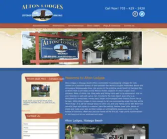 Altonlodges.com(Description) Screenshot