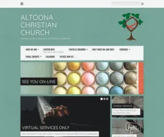 Altoonachristianchurch.org(Be Safe & Well until we meet again) Screenshot