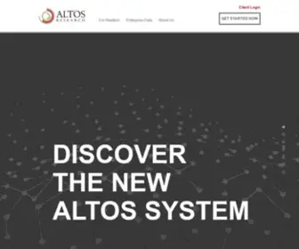Altos.re(Win Business with Market Data) Screenshot