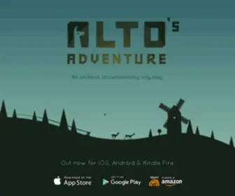 Altosadventure.com(Alto's Adventure) Screenshot