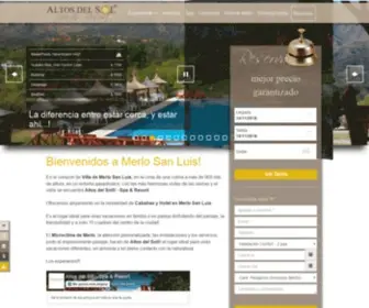 Altosdelsol.com(Merlo San Luis) Screenshot