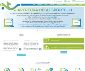 Altotrevigianoservizi.it(Servizio idrico integrato) Screenshot
