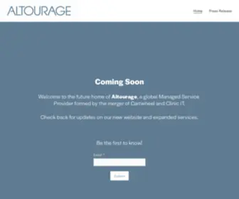 Altourage.com(Technology) Screenshot