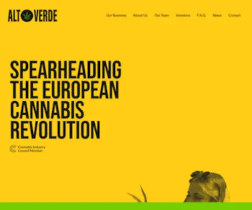 Altoverde.com(A CBD and Cannabis Derivatives Company) Screenshot