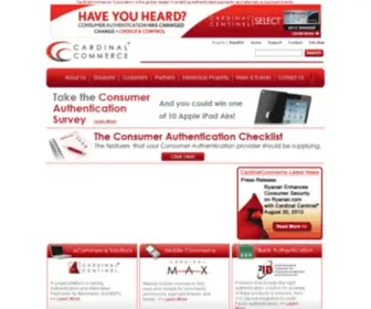 Altpayfirstdata.com(CardinalCommerce) Screenshot
