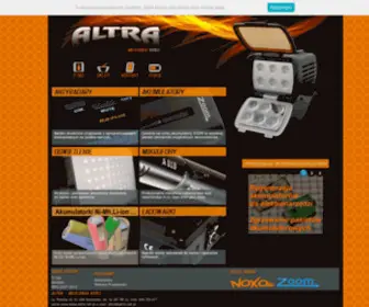 Altra.net.pl(Akumulatory do kamer ZOOM PACK) Screenshot