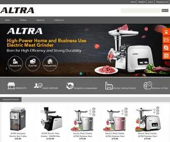 Altrakitchen.com(ALTRA) Screenshot