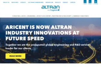Altran.co.in(Altran India) Screenshot
