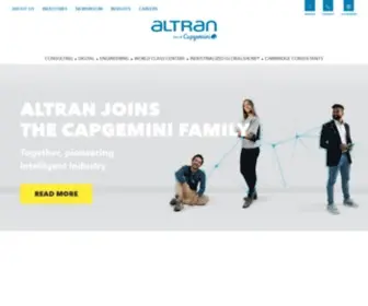 Altran.nl(Altran, European leader in innovation and high-tech engineering consulting) Screenshot