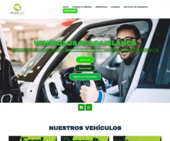 Altranssas.com(Vehiculos placa blanca) Screenshot