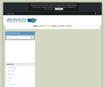 Altrasalute.it(Informazioni per il benessere) Screenshot