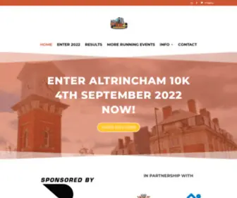 Altrincham10K.com(Altrincham 10k) Screenshot