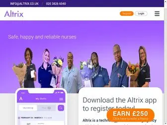 Altrix.co.uk(The UK's leading technology) Screenshot