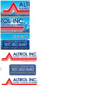 Altrolinc.com(Altrol Heating) Screenshot