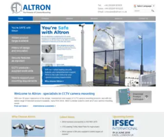 Altron.co.uk(CCTV Mounting Products) Screenshot