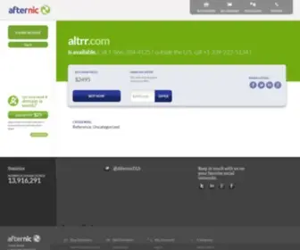 ALTRR.com(Gestion contenu) Screenshot