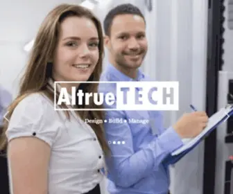 Altruetech.com(Design) Screenshot