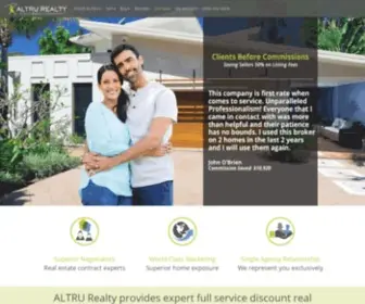 Altrurealty.com(ALTRU Realty) Screenshot