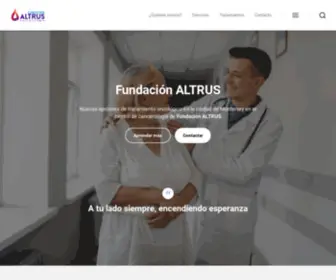 Altrus.org(Nuestra Fundación ALTRUS) Screenshot