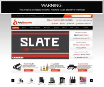 Altsmoke.com(Buy Vapes In Store & Online) Screenshot